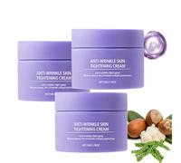 Crème raffermissante de nuit - Crème raffermissante de nuit pour les peaux relâchées, raffermit et tonifie, hydrate en douceur ,Raffermit pendant que vous dormez (3pcs)