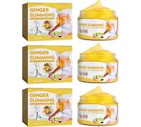 Crème raffermissante et tonifiante pour le ventre, crème brûle-graisses au gingembre, raffermissante, liftante et sculptante, hypoallergénique, hydratante pour les cuisses, le ventre et les fesses