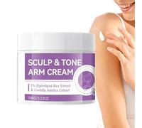 Crème Raffermissante et Tonifiante pour les Bras | Soin Hydratant et Éclaircissant,Crème de Fermeté pour le Corps,Pour Routine Beauté Quotidienne de Tonification des Bras à Domicile Soins Cutanés Femm