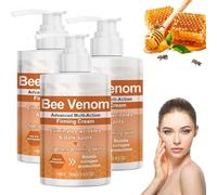 Crème Raffermissante Multi - Action Premium, Hydratante Raffermissante Multi - Action, Crème Anti - Rides Premium, Venin D'abeille Raffermissant La Peau, Cadeau Parfait Pour La Fête Des Mères (3pcs)