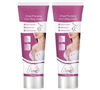 Crème Raffermissante Pour La Poitrine,Crème De Massage Pour Le Soin De La Poitrine,Agrandissement des sein,2PC