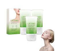 Crème raffermissante pour le cou avec applicateur à rouleau - Solution raffermissante pour le cou, hydratant anti-âge pour peau crépue - Mélange à absorption rapide pour femmes et hommes (3 pièces)