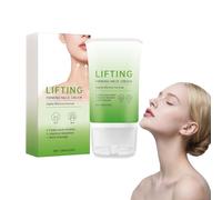 Crème raffermissante pour le cou avec applicateur à rouleau - Solution raffermissante pour le cou, hydratant anti-âge pour peau crépue - Mélange à absorption rapide pour femmes et hommes (1 pièce)