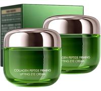 Crème raffermissante pour les yeux aux peptides de collagène | Hydratation profonde | Toucher confortable et non collant | Hydrate et illumine instantanément | Réduit les poches, les rides et les cern