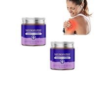 Crème rafraîchissante et apaisante à l'aloe vera et au menthol, crème apaisante pour les pieds et les jambes, crème pour le corps à absorption rapide, absorption rapide et non grasse (2 boîtes)