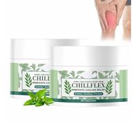CrèMe RafraîChissante InstantanéE Chill Flex,Pommade RafraîChissante InstantanéE,Gel Mentholé Pour Soulager Les Tensions,La Fatigue Et Les Courbatures