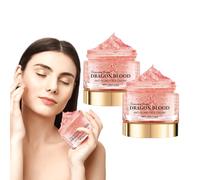 Crème rajeunissante au sang de dragon - Soin hydratant anti-âge pour réduire les rides - Crème hydratante visage pour illuminer le teint et lisser la peau, pour tous types de peau. (2 boîtes)