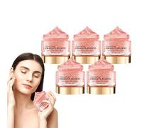 Crème rajeunissante au sang de dragon - Soin hydratant anti-âge pour réduire les rides - Crème hydratante visage pour illuminer le teint et lisser la peau, pour tous types de peau. (5 boîtes)