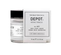Crème Rasage Homme DEPOT no.401 Pre & Post Shave Crème Peau Protecteur 75ml