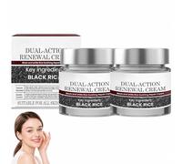 Crème régénératrice double action Keratin Erase, Crème apaisante et réparatrice professionnelle au riz noir et blanc, Sérum corporel naturel, Améliore la barrière d'hydratation cutanée,2PCS
