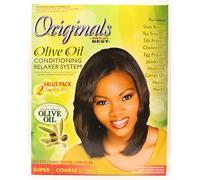 Africa's Best Organics – Crème défrisante à l'huile d'olive – Lot de 2