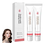 Crème remodelante pour double paupière, crème liftante invisible pour le regard, longue tenue et waterproof, pour paupières tombantes, affaissées ou simples, tous types de peau, 20 g (2Pièce)