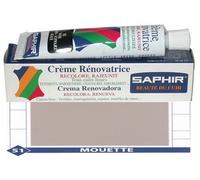 Crème rénovatrice cuir tube 25ml mouette Saphir