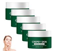 Crème réparatrice anti-crevasses, Crème raffermissante pour peau relâchée, soin raffermissant pour le visage, crè/me rafferm/issante pour peau relâchée, Hydratant intensif lisser les rides (5 PCS)