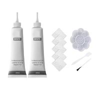 Crème Réparatrice Cuir, Pâte Réparatrice Cuir, Kit Rénovation Cuir, 2pcs Renovateur Cuir, Leather Cream, Kit Reparation Cuir, Restaurateur Cuir,Gel Réparation Pour Cuir,Crème Réparation Pour Cuir