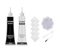 Crème Réparatrice Cuir, Pâte Réparatrice Cuir, Kit Rénovation Cuir, Renovateur Cuir, Leather Cream, Kit Reparation Cuir, Restaurateur Cuir,Gel Réparation pour Cuir,Crème Réparation pour Cuir,Noir