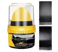 Crème Réparatrice Cuir Voiture - Conditionneur Et Nettoyant CuirNourrissant Longue Durée | Soin Cuir Intérieur Auto pour Sièges, Tableaux De Bord, Canapés, Chaussures, Sacs, Camion, Camping-Car, Berl