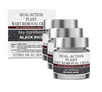Crème réparatrice de la peau de riz noir, essence de riz noir multi-effets, crème exfoliante au son de riz anti-verrue, raffermissante et rides, nourrit en profondeur et renouvellement pour tous les