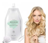 Crème réparatrice hydratante et lissante à la kératine, crème de soin à la kératine, masque capillaire revitalisant profond, après-shampoing hydratant et brillance longue durée (1pcs)