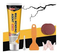 Crème Réparatrice Murale, Universal Crème de Réparatrice Murale Remplisseur de Mur Imperméable Patch de Cloison Sèche Blanche Pour Réparer les Fissures les Trous le Pelag les Graffitis (100g)