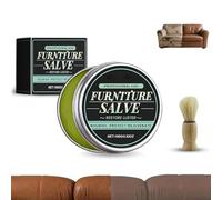 Crème réparatrice pour cuir et meubles, soin, polissage et hydratation du cuir. Aide à prévenir les fissures et la décoloration. Convient pour le bois, les canapés, les sièges auto et les chaussures