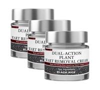 Crème Réparatrice Pour La Peau Au Riz Noir, Essence Multi-effets Exfoliante Pour Éliminer Les Verrues, Essence De Riz Noir, Effet Raffermissant, Anti-rides (3pcs)