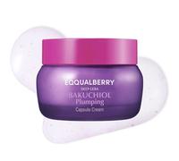 Crème repulpante aux capsules de bakuchiol Eqqualberry - 50 ml