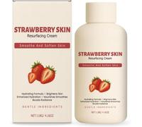 Crème resurfaçante à la fraise, réduit la kératose pilaire et unifie le grain de peau, formule douce avancée, pour tous types de peau