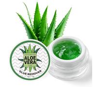 Crème Retrait Colle Pour Extensions de Cils, Crème Remove Cils Extension, Cream Dissolvant Extension de Cils, Professionnel Demaquillant Yeux, Retrait de Colle Doux et Rapide, Aloe Vera