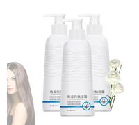 Crème Revitalisante À La Kératine, Sérum Capillaire Consolidateh, Après-shampooing Sans Rinçage Smoothing Moistures Deep, Traitement D'hydratation Profonde Pour Tous Les Types De Cheveux (3pcs)