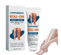 Crème roll-on pour soulager les gonflements grâce au drainage lymphatique, roll-on professionnel pour soulager les gonflements des jambes, pour tous les types de peau (1pcs)