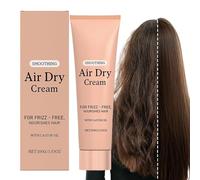 Crème sèche à l'air lissante pour cheveux, 100 g de crème sèche à l'air, après-shampooing pour une hydratation durable,hydratant,élégant, brillant, tenue légère, boucles pour femmes et hommes