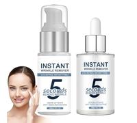Creme+Sérum Liftante Anti Rides Instantané 5 Secondes,Wrinkle Power Filling Effet Immédiat,Creme Anti Rides Femme,2.5% Retinol Instant Firmly,Instant Wrinkle Remover,Combleur de Rides Immediat,60ML