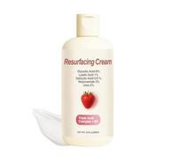 Crème Soin À Fraise, 200ML Lotion Corporelle Traitement Kératose Pilaire, Crème Resurfaçante Poulet Complexe Triple Acide, Lotion Exfoliante Réparatrice Poulet Sérums Soin