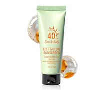 Crème Solaire Au Bio,SPF 40 Protection Solaire Non Grasse Naturelle | Crème Hydratante ne | Pour Femmes, Hommes et Filles Soin Visage et Corps, Maison Bureau Voyage Vacances Plage Sports Extér