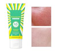 Crème Solaire Corps,Lotion Corporelle Résistante à l'Eau | Crème Résistante à l'Eau Transparente et Respirante pour Vacances Sport Plage Corps Toute la Famille