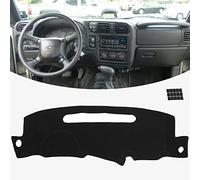 Crème Solaire Couverture de Tableau Bord en Flanelle, Tapis Voiture antidérapant pour S10 1996-2005, Blazer/1991-2005 Jimmy, Sonoma Pare-Soleil Anti-éblouissement, Protection