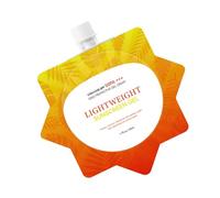 Crème Solaire en Gel Aquatique - Crème Solaire en Gel 50 ml | Protection UV Large Spectre Hydratante pour Trajets Jardinage Sport Plage Randonnée Voyage Camping