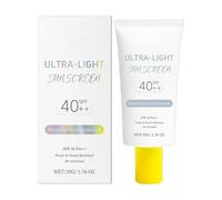 Crème Solaire Hydratante Visage, 50g Protection UV SPF40 Écran Solaire Visage, Sans Marque Blanche Large Spectre Soin Naturel SPF40 Pour Hommes Types Sport