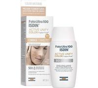 Crème Solaire Isdin Fusion Fluid Active Unify Color SPF50+ 50 ml