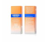 Crème solaire isolée，Crème Solaire SPF 50 +，Lait Protecteur Sensitive SPF50+，Peaux Sensibles，Lait solaire hydratant invisible，24H Lait Protecteur Visage & Corps，40g