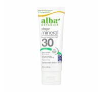 Crème Solaire Minérale 3 Oz (Sans Parfum SPF 30) Par Alba Botanica