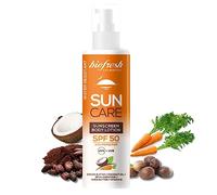 Crème solaire pour le corps SPF 50 avec pompe Biofresh Sun Care 200ml