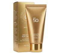 Crème Solaire Pour Le Visage - Lotion De Protection Solaire Légère, Soin Dermique Anti-UV, Crème De Protection Solare Extérieure Imperméable, Lotion Pour Le Visage, Base D'apprêt Naturelle Non Grasse