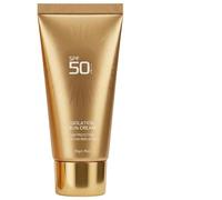 Crème solaire pour le visage, protection UV naturelle, protection solaire légère avec soin doux, pack compact utilitaire avec utilisation facile, cosmétique de beauté, aide de voyage en plein air pour