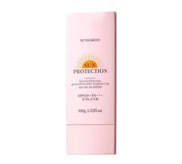Crème Solaire | Protection Large Spectre SPF | Lotion Corporelle Teintée 100g Hydratante Naturelle Résistante à l'Eau pour Sport et Plage, Usage Quotidien