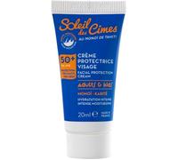 Crème Solaire Protectrice Visage SPF50+ Adulte et Enfant - Format Voyage