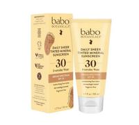 Crème Solaire Quotidienne Transparente SPF 30 1,7 Oz Par Babo Botanicals