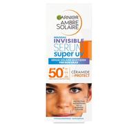Crème solaire Sérum Visage Spf 50+ Invisible Anti-age Anti-tâches Super Uv AMBRE SOLAIRE - le flacon de 30mL Lot De 2 - Par Lot