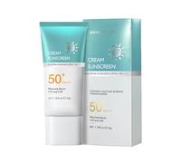 Crème Solaire SPF 50, Sunscreen, Protection UV avec Hydratation 24h, Texture Fluide Non Grasse pour Visage et Corps, Résistante à l'Eau et Transpiration, Parfait pour Usage Quotidien